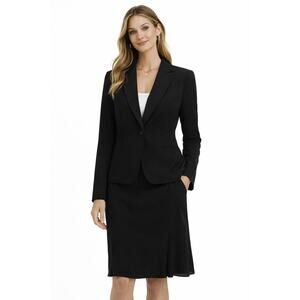 NWT Calvin Klein Black Blazer & Skirt Suit Set